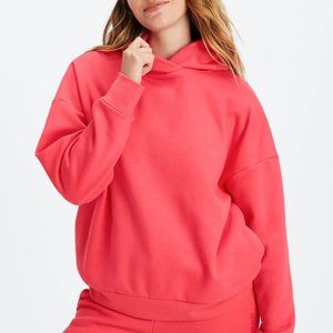 Fabletics Eco Go-To Hoodie Pink/Strawberry Small NWT